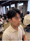 フェザーアップメンズショートパーマイージーパーマフェード