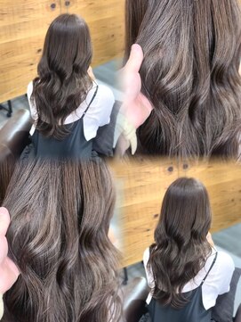 ロックス バイ マグ 松本(rocks BY MAG) 10代20代イエベブリーチ無しワンカラー透明感オリーブブラウン