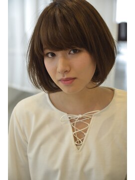 アドラーブル 駅南店(adorable) 【adorable】大人可愛い☆小顔見え丸みショートボブ★20代30代