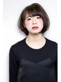 【飾らないお洒落】アッシュグレー×ショートボブ