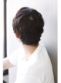 〔自由ヶ丘 AUQWA〕大人かっこいいナチュラルマッシュショート