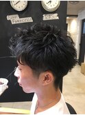 メンズマッシュパーマ