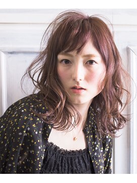 エール(a:le) 柔らかパーマ ×ベアージュ