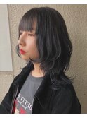 ウルフレイヤー　ヘアカラー　【池袋】