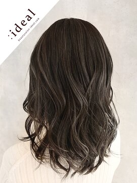 アイディール(:ideal) 20代30代40代☆赤みを抑えて白髪もボカせるエアタッチハイライト