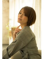 モハナ(m.ohana)&nbsp;【泉大津/m.ohana】☆大人かわいい丸みマッシュショートヘア