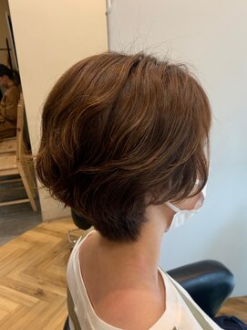 アルター(aL ter) 丸みショート×パーマ