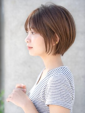 エインアンリー 表参道(AIN.ANLY.) 前髪あり大人ショートボブ20代30代40代【AIN.表参道】川原大地