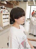 マッシュショート【福岡/ショート・ボブ×パーマ】