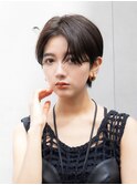 青山 表参道 ショートカット 30代40代 チョコレートブラウン