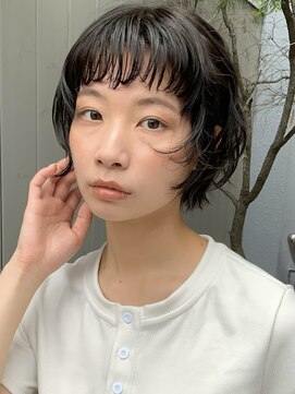 ベフ(Beff) 【beff 2F】short × 前髪perm