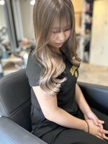 ラフ 難波店(LAFF)&nbsp;#黒髪#ボブルフ#ネビージュ#小顔#ワンレン