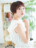 センター北/髪質改善/オンブレ×ベビーピンク!マッシュショート