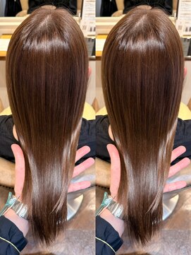 トリート 南行徳本店(TREAT) 髪質改善×オリーブベージュ/南行徳