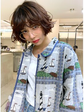 ブラン 栄(Blanc) 【Blanc】大人ショートボブ＿カジュアルボブ