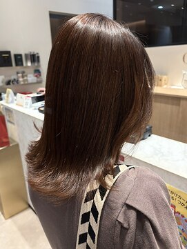 コルソ バイ ケーツー(CORSO by k-two) デザインカット透明感こっくりブラウン