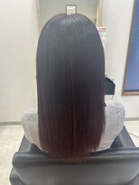 エルプラスヘアー 平尾店(L+hair) （20代）ナチュラルセミロング【トリートメントでくせ毛改善】