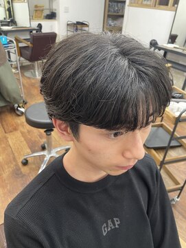 メルシー トータル ブランディング サロン(merci TOTAL BRANDING SALON) メンズ シースルーマッシュ