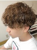 メンズパーマ/ツーブロック/マッシュ/波巻き/スパイラル
