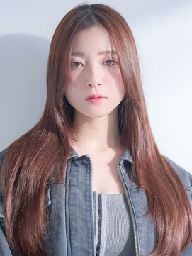 ラフィス ヘアーピュール 梅田茶屋町店(La fith hair pur) 【La fith】ストレート×髪質改善×ミルクチョコレート×美髪