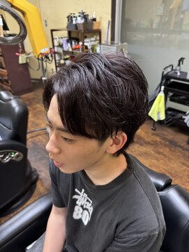 ヘア リーフ(Hair Leaf) センターパート