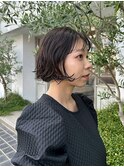 ショートレイヤー/大人ショート/抜け感/大人可愛い