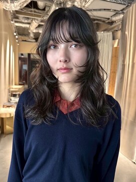 スクリーン(SCREEN) くびれヘア/アプリコットオレンジ/ハイライトカラー/三宮/元町