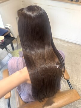 ラボヌールヘアーパルフェ 大宮西口店(La Bonheur hair parfait) ラベンダーアッシュ/グレージュ/髪質改善ストレート/美髪矯正