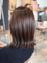 スペックホルダー(Spec Holder)&nbsp;グランマッシュ切りっぱなしミディ×モーブブラウン