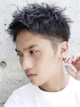 フィフス 大分(fifth) 大分ツイストスパイラルパーマメンズカットスパイキーショート