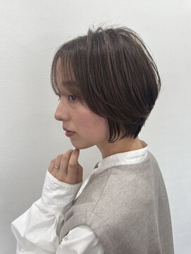 ハピネス クローバー 八木店(Happiness CLOVER) くびれショート 髪質改善 白髪ぼかし 30代40代50代60代