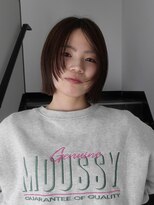 ヘーゼル 博多(HAZEL.)&nbsp;レイヤーボブ/顔まわりカット