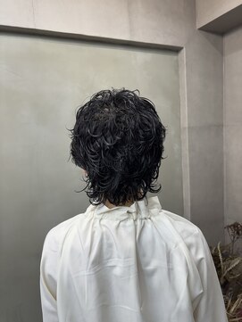 ファビ 渋谷(Fab) くびれヘア/暗めカラー/アプリコットオレンジ/縮毛矯正