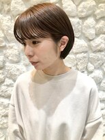 モアナ ルア バイ ヘッドライト 平塚店(Moana Lua by HEADLIGHT)&nbsp;Moana【平塚】#丸みショート#ショートボブ#前下がりショート