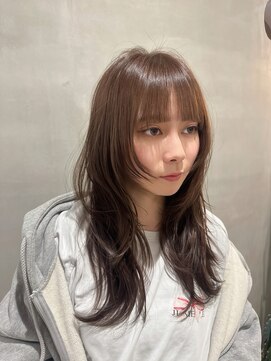 トルクアータ 伏見(torquata) #髪質改善 #伏見美容室 #レイヤーカット#韓国ヘア#ミディアム