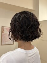 ラヴィズム 名駅店(LUVISM)&nbsp;ミディアム/ボブ/パーマ/レイヤー/顔周りレイヤー/艶カラー