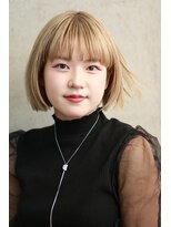 アンヘアナチュラル ハイトーンミニボブ