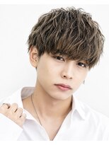 アイトーキョープラスシー 横浜(AI TOKYO+Sea)&nbsp;波巻きパーマ＋マッシュ＋ツイストパーマメンズカラー
