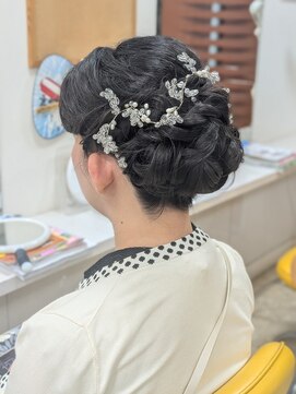 ヒデ美容室 ふんわりアレンジ