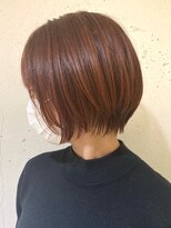 アカラ アネックス(acala annex)&nbsp;ショートボブ【イルミナカラー/縮毛矯正/髪質改善/切りっぱなし