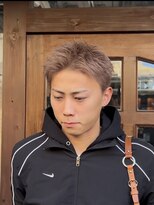 エラ(ELLA)&nbsp;スパイキーショート×ミルクティーベージュ