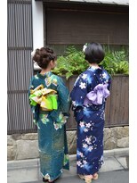 ラパン 美容室&nbsp;浴衣着付け 浴衣ヘア