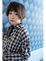 ショートカット☆ニュアンスパーマ☆銀座美容室