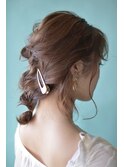 【さいたま市　大宮】編みおろしヘアアレンジ