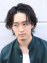 マイロ(mailo)&nbsp;ツイストスパイラルパーマの無造作イメチェンミディアム