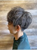 大人男性のパーマ