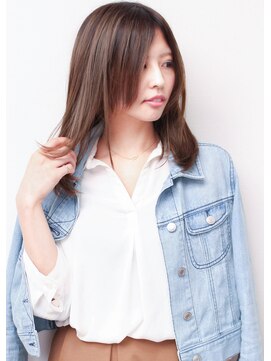 ピアーネ(PIANE) Aujua髪質改善/サラサラツヤツヤミディ☆