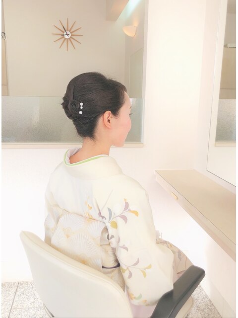 ヘアセット・着物 着付け16