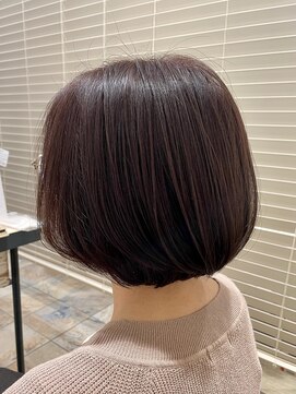 ネオリーブアオバ 高田馬場店(Neolive aoba) おさまるボブ　まとまりよくしたい方におすすめスタイル