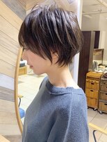 ネオリーブ モカ 川崎チネチッタ店(Neolive mocca) 大人美人ショート 大人可愛い 小顔前下がり アッシュ 川崎